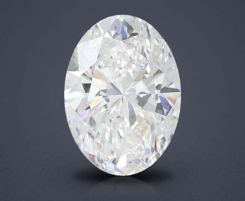 3.00 Carat Oval Lab Diamond