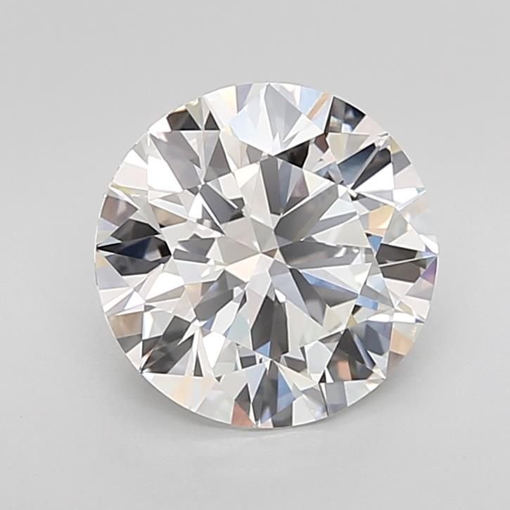 3.52ct E VVS2 Rare Carat Ideal Cut Round Lab Grown Diamond