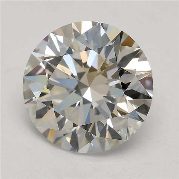 2.55ct H VS2 Rare Carat Ideal Cut Round Lab Grown Diamond