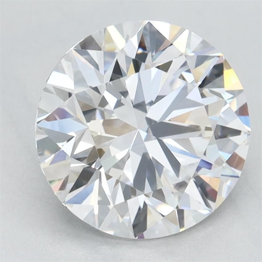 2.39ct D VVS1 Rare Carat Ideal Cut Round Lab Grown Diamond