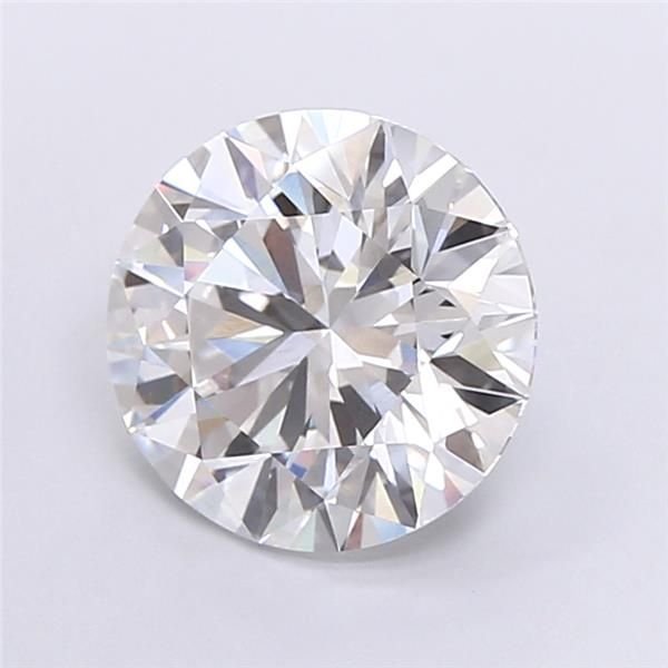 5.05ct D VVS1 Rare Carat Ideal Cut Round Lab Grown Diamond