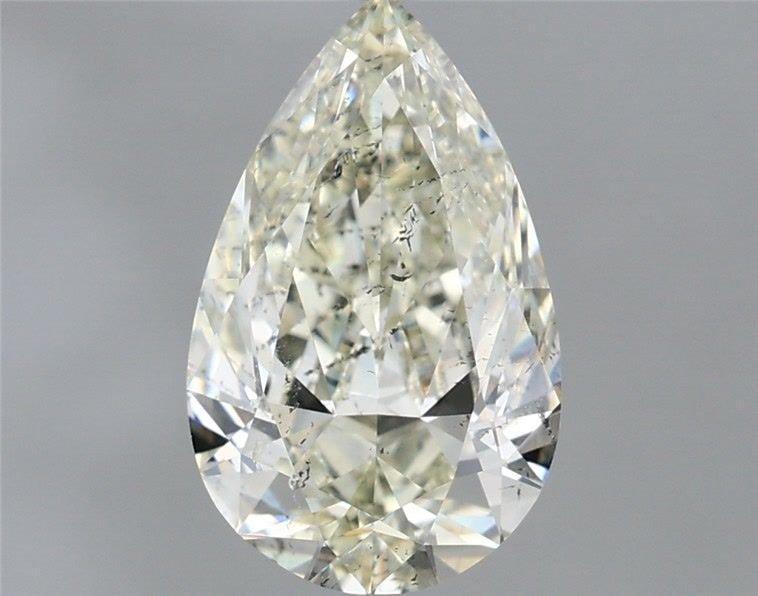 2.01ct J SI2 Rare Carat Ideal Cut Pear Diamond