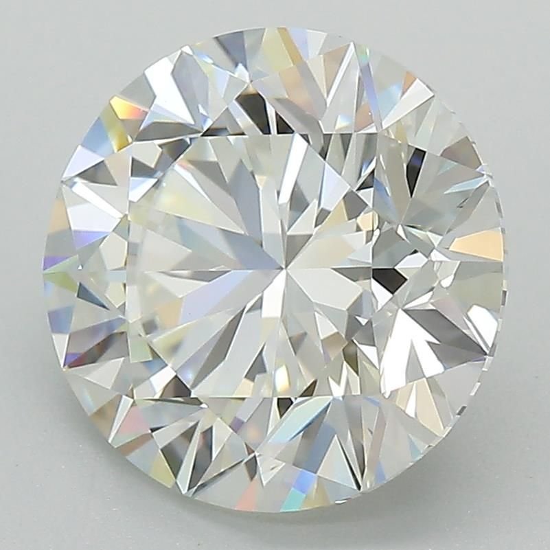 3.68ct H VVS1 Excellent Cut Round Lab Grown Diamond