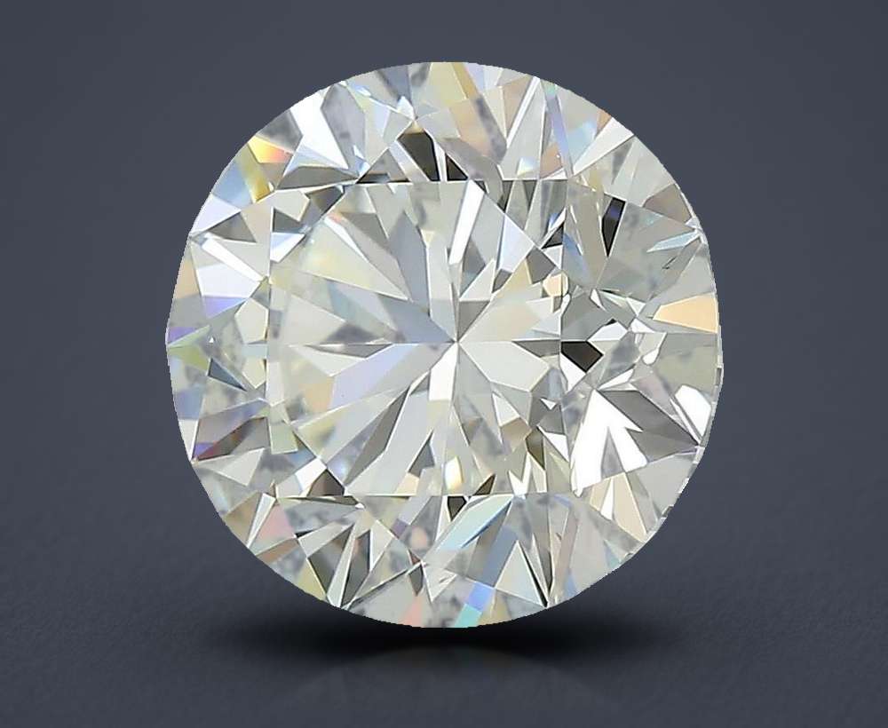 3.68 Carat Round Lab Diamond