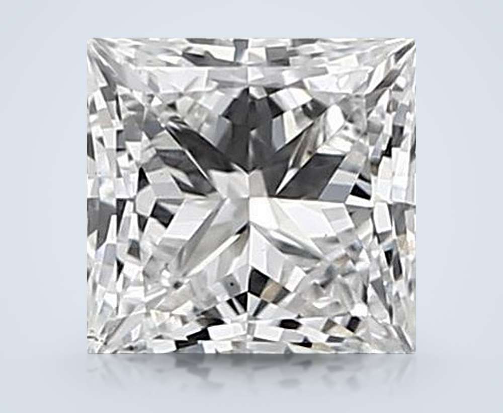 0.62 Carat Princess Lab Diamond