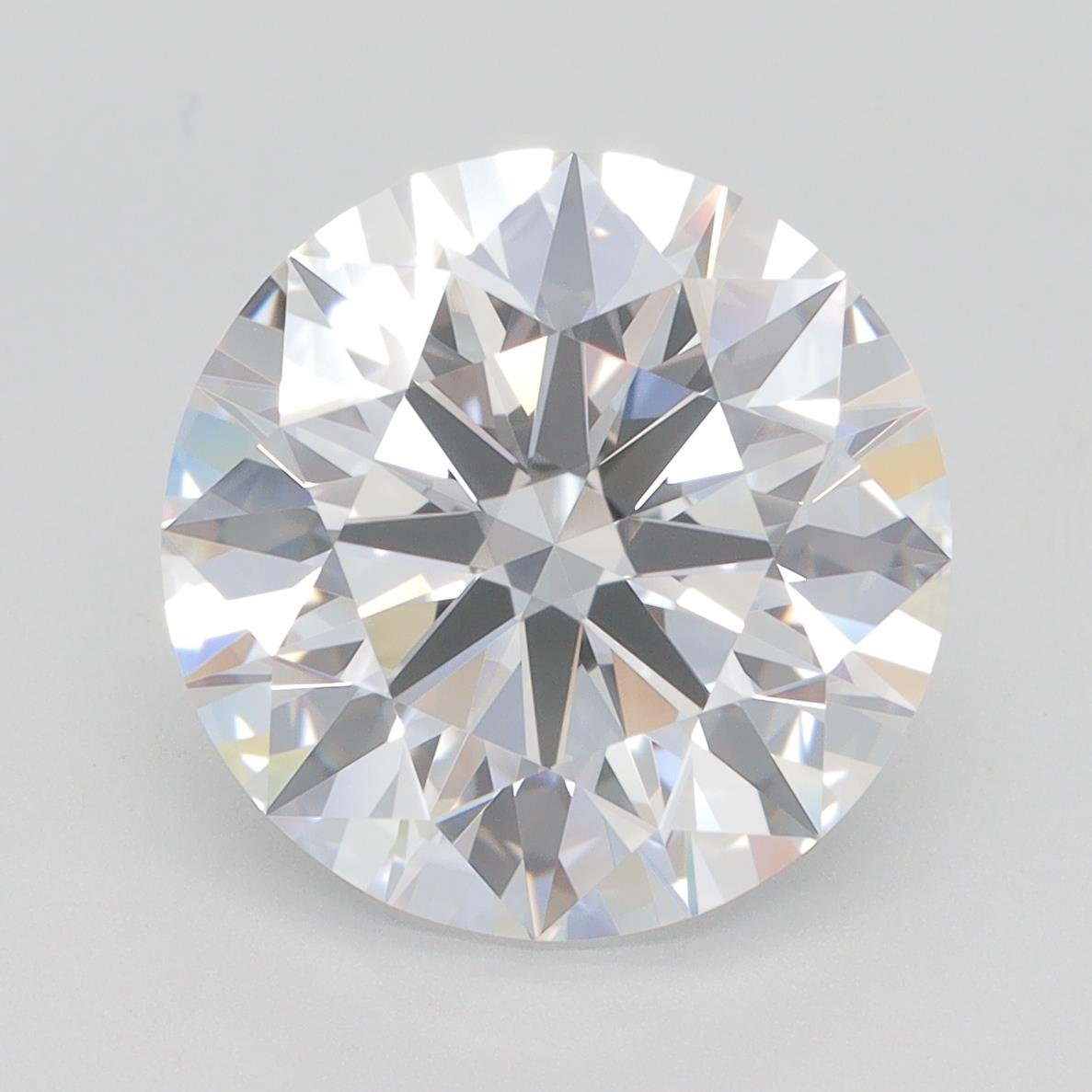 5.50ct E IF Rare Carat Ideal Cut Round Lab Grown Diamond