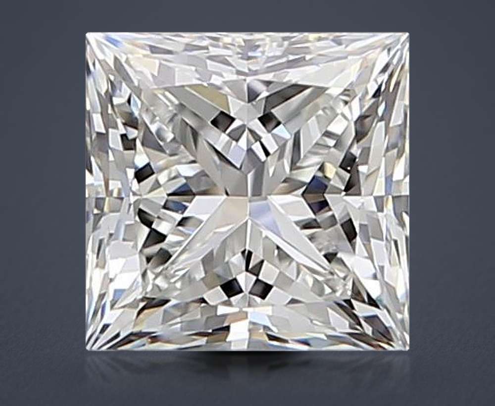 0.64 Carat Princess Natural Diamond