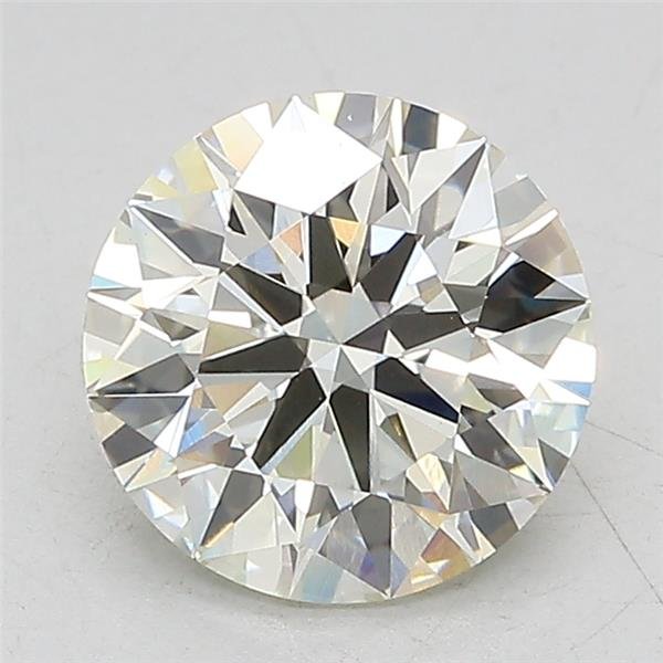 2.00ct J VVS2 Excellent Cut Round Lab Grown Diamond