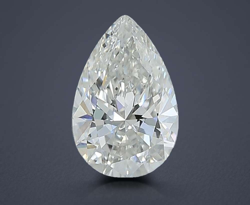 1.00 Carat Pear Lab Diamond
