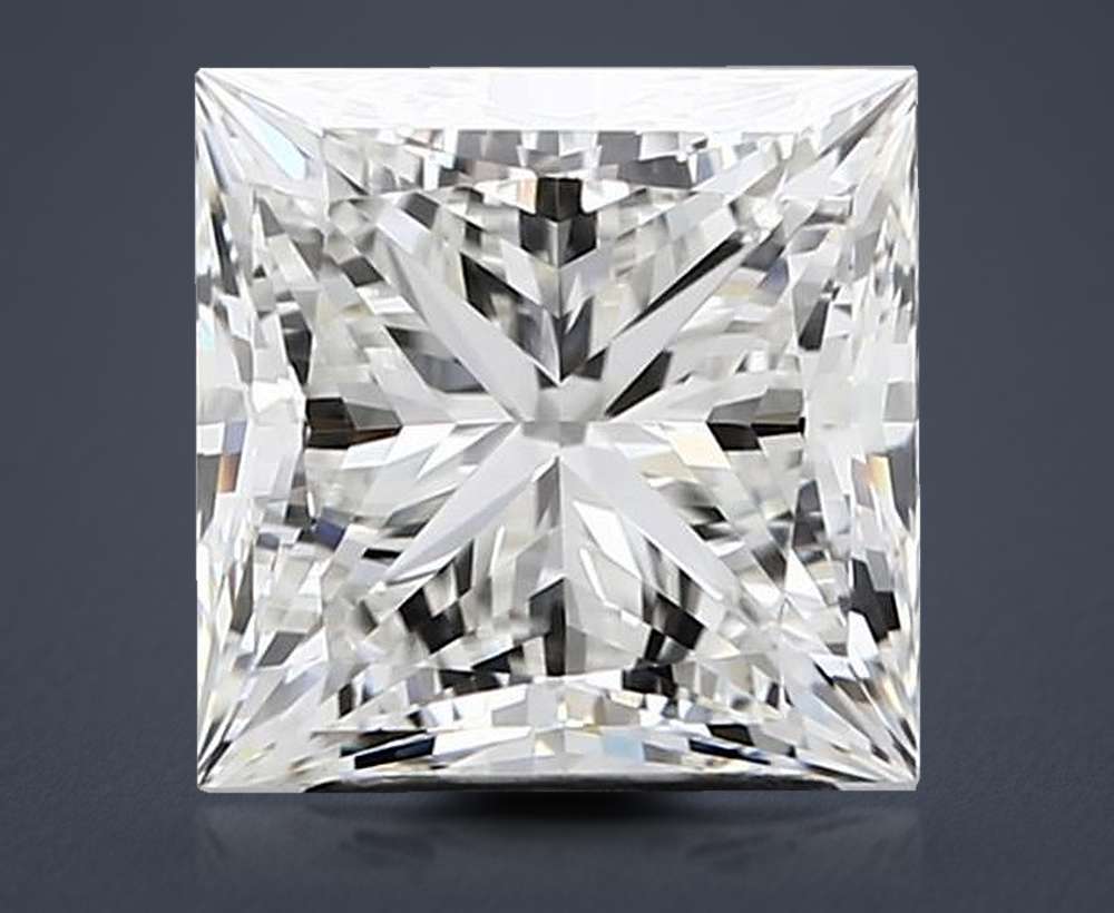 2.95 Carat Princess Lab Diamond