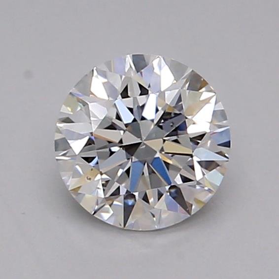 0.41ct D SI1 Rare Carat Ideal Cut Round Diamond
