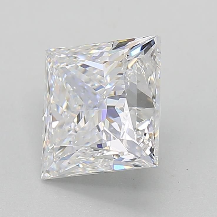 2.02ct E VS1 Rare Carat Ideal Cut Princess Lab Grown Diamond