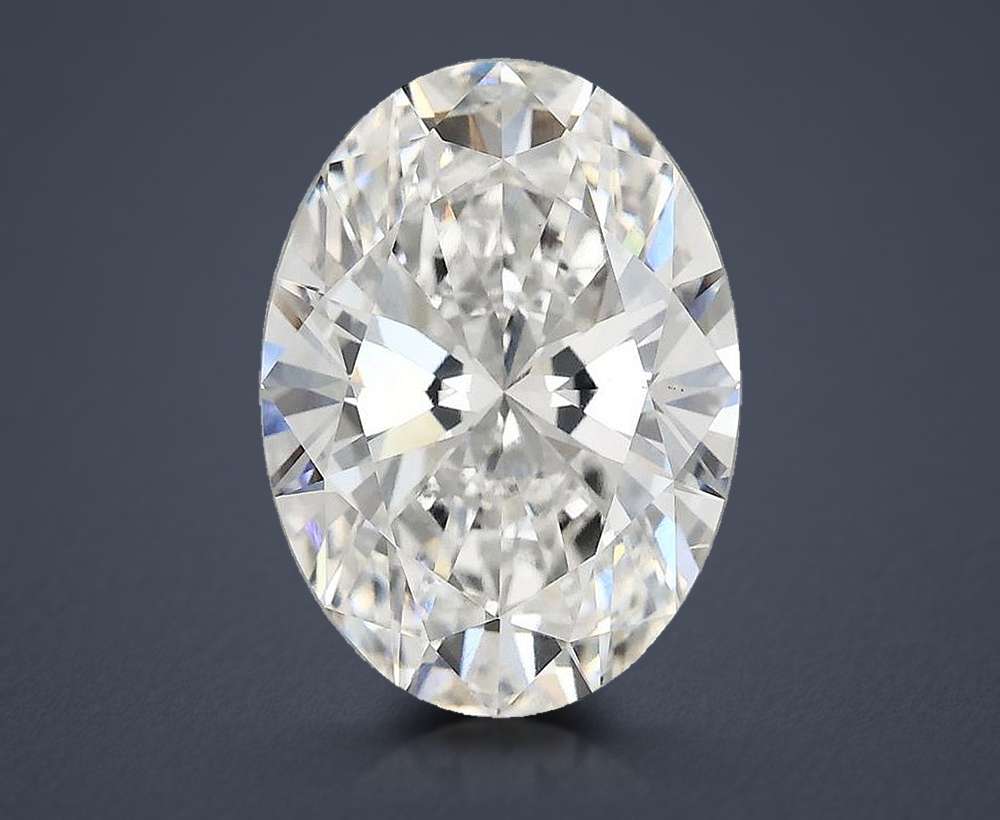 4.60 Carat Oval Lab Diamond