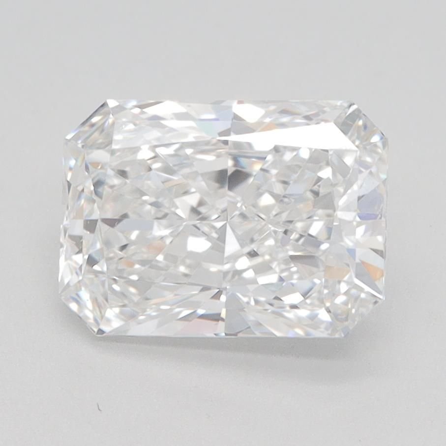 2.04ct F VVS2 Rare Carat Ideal Cut Radiant Lab Grown Diamond