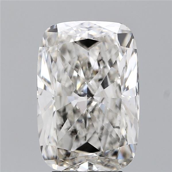 5.01ct H VS2 Rare Carat Ideal Cut Cushion Lab Grown Diamond