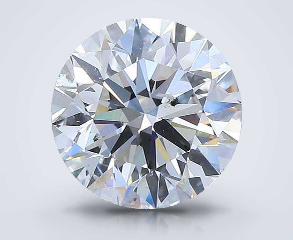 3.01 Carat Round Natural Diamond
