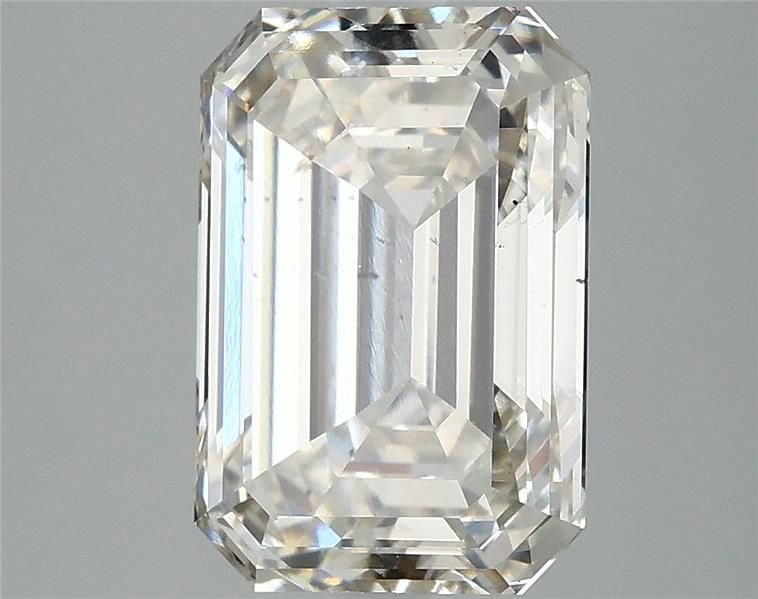 4.00ct I VS2 Rare Carat Ideal Cut Emerald Lab Grown Diamond