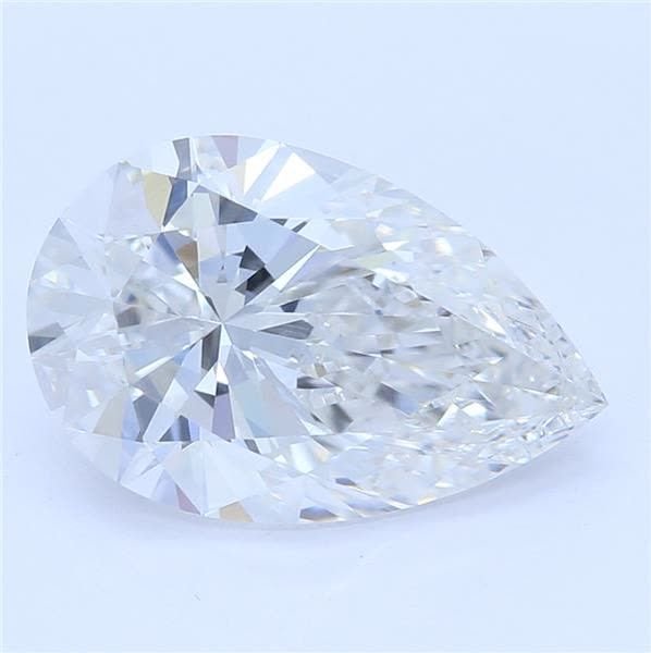 1.65ct G VVS2 Rare Carat Ideal Cut Pear Lab Grown Diamond