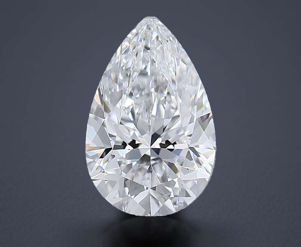 1.52 Carat Pear Lab Diamond