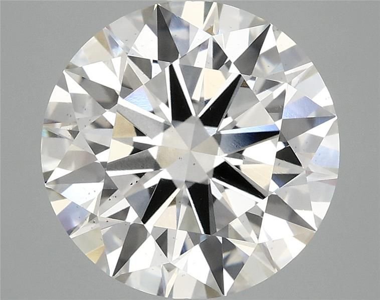 5.04ct H VS2 Rare Carat Ideal Cut Round Lab Grown Diamond