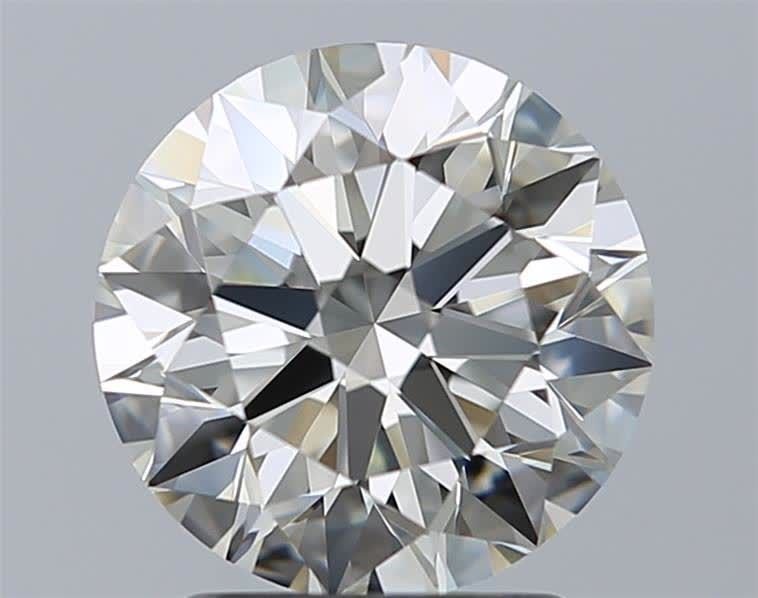 2.18ct I IF Excellent Cut Round Diamond