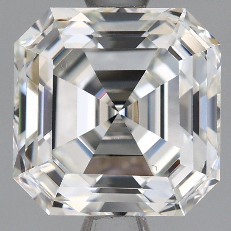 2.30ct H VS2 Rare Carat Ideal Cut Asscher Lab Grown Diamond