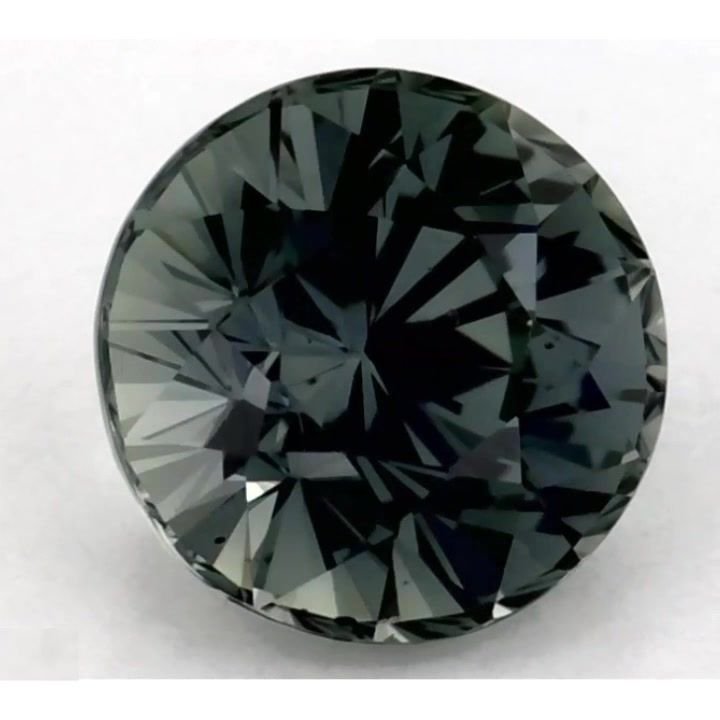 1.18 Carat Green Round Sapphire
