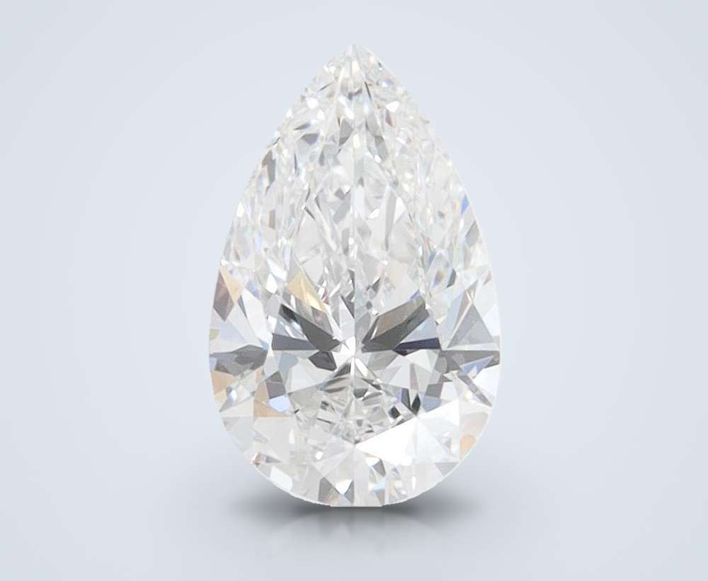 1.00 Carat Pear Lab Diamond