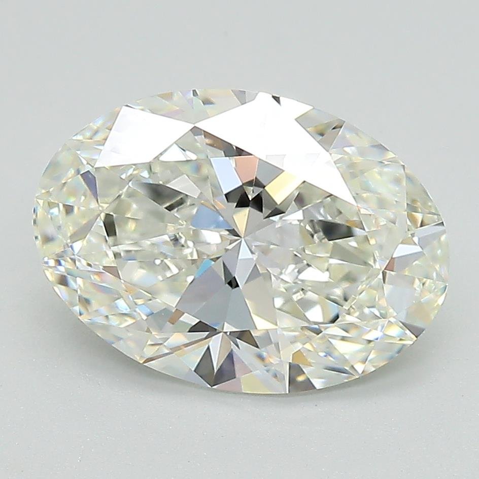 3.03ct G VVS1 Rare Carat Ideal Cut Oval Lab Grown Diamond