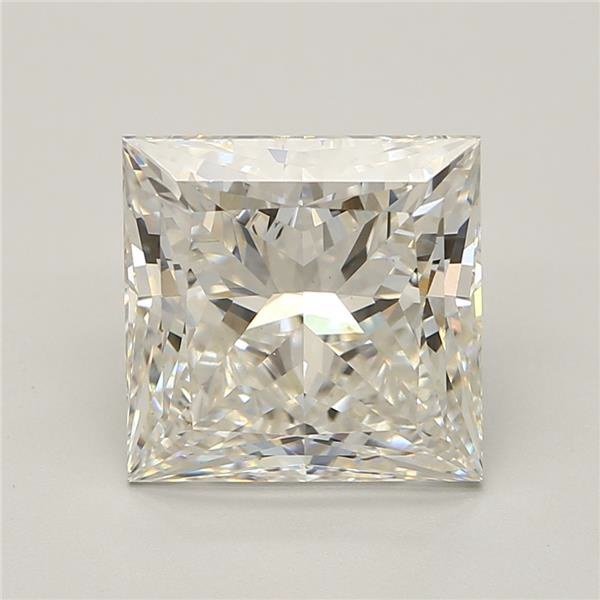 6.33ct G VS1 Rare Carat Ideal Cut Princess Lab Grown Diamond