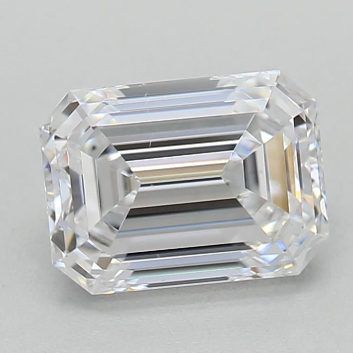 0.95ct D VS1 Rare Carat Ideal Cut Emerald Lab Grown Diamond