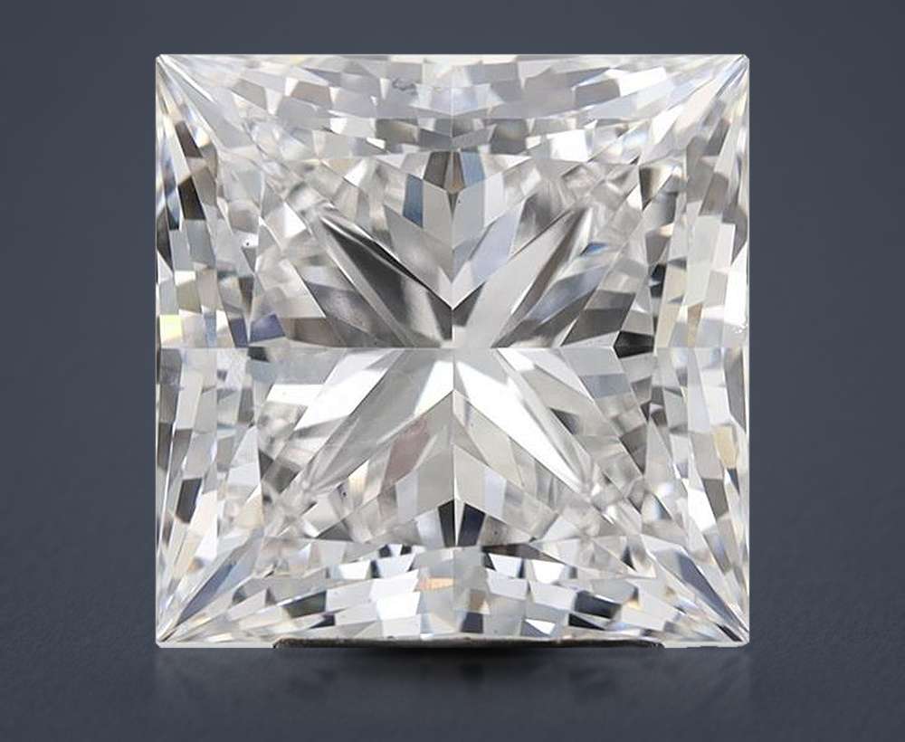 7.05 Carat Princess Lab Diamond