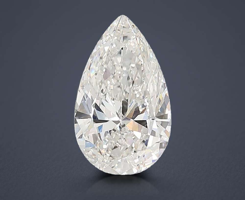 10.03 Carat Pear Lab Diamond