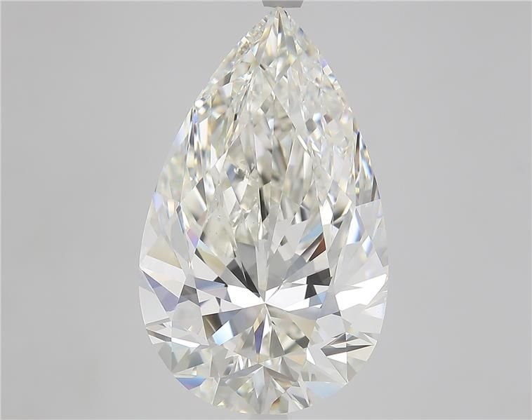 10.01ct H VS2 Very Good Cut Pear Diamond