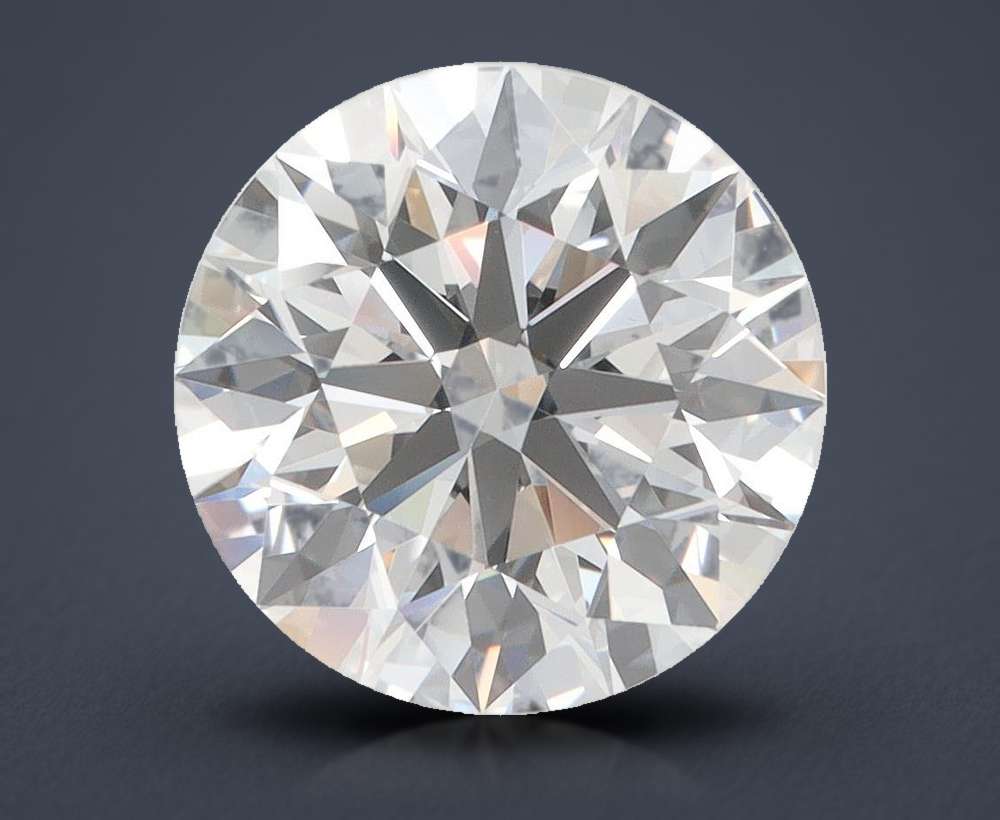 4.02 Carat Round Lab Diamond