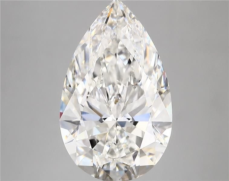 7.08 Carat Pear Lab Diamond