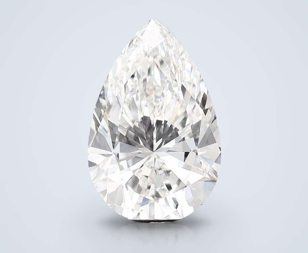 3.00 Carat Pear Lab Diamond