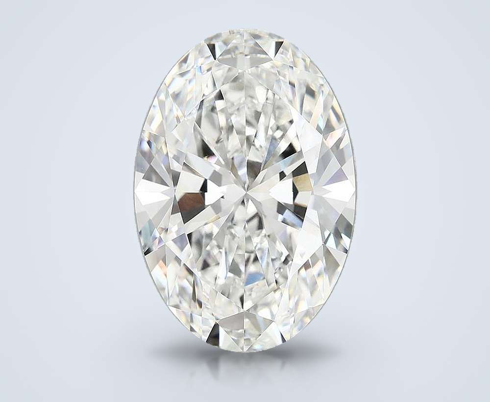 9.86 Carat Oval Lab Diamond