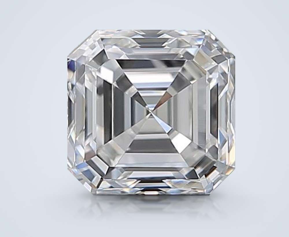 0.70 Carat Asscher Natural Diamond