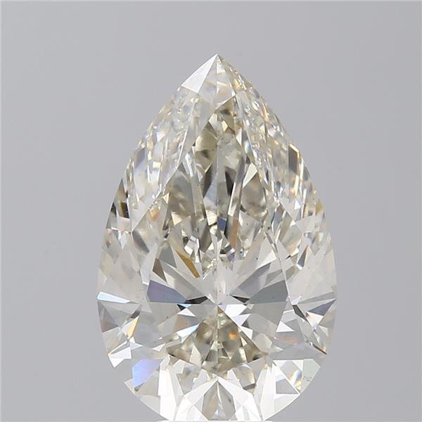 6.41ct I VS1 Rare Carat Ideal Cut Pear Lab Grown Diamond