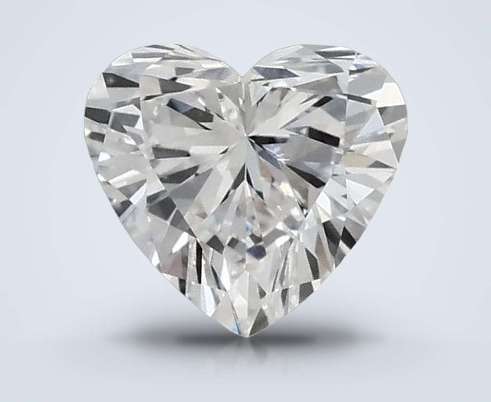 0.61 Carat Heart Lab Diamond