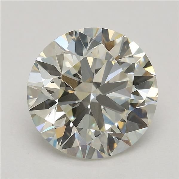 2.64ct K VS2 Rare Carat Ideal Cut Round Lab Grown Diamond