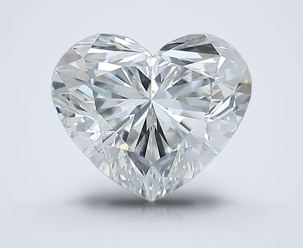 1.51 Carat Heart Natural Diamond