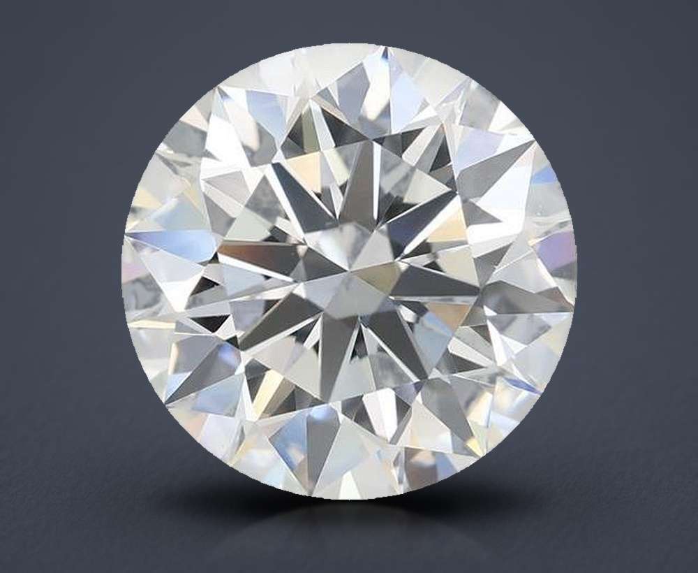 4.09 Carat Round Lab Diamond