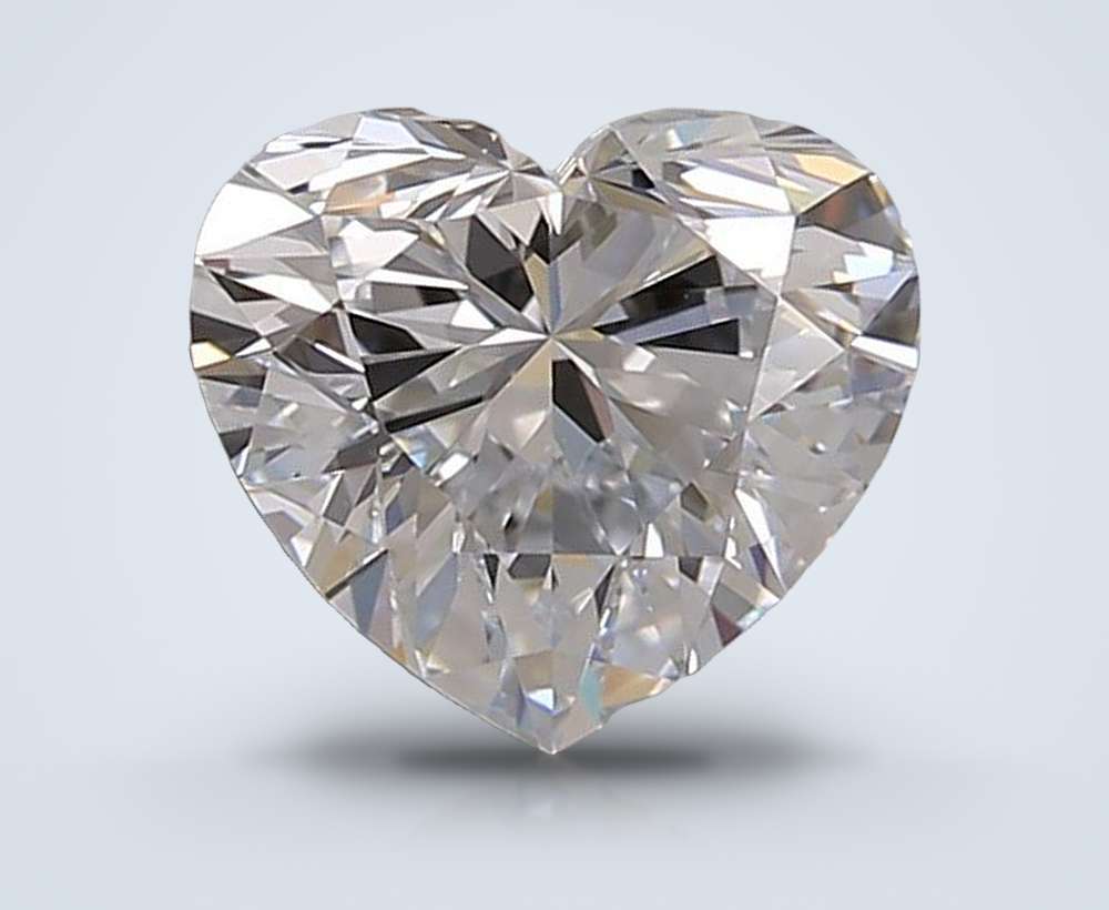 1.62 Carat Heart Lab Diamond