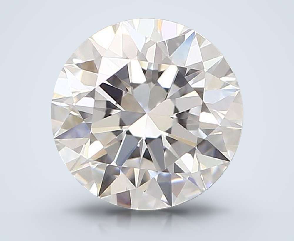 0.77 Carat Round Natural Diamond