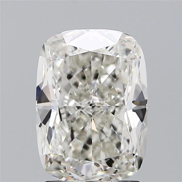 2.54ct H VS1 Rare Carat Ideal Cut Cushion Lab Grown Diamond