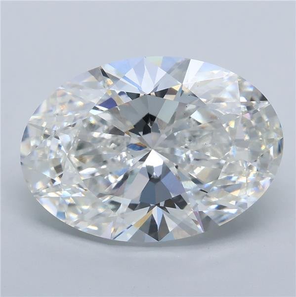 5.11ct E VS1 Rare Carat Ideal Cut Oval Lab Grown Diamond