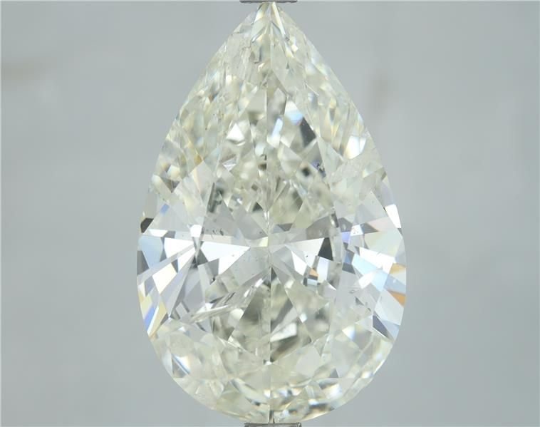 5.03ct J SI2 Very Good Cut Pear Diamond