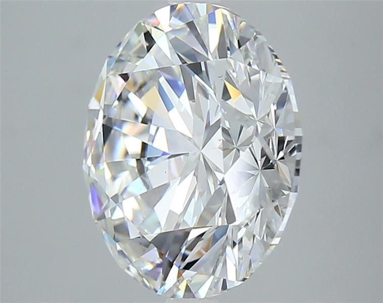5.05ct G VS2 Rare Carat Ideal Cut Round Diamond